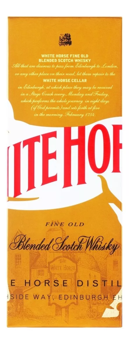 Whisky Escocês White Horse 8 Anos 1 Litro (Cavalo Branco) - Imagem 3