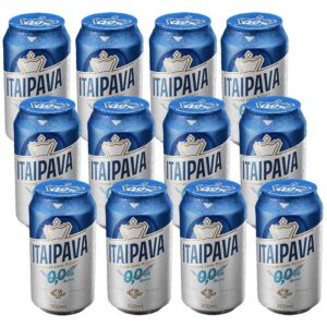 Cerveja Itaipava 0,0 alcool Lata 350 ml pack com 12 unidades