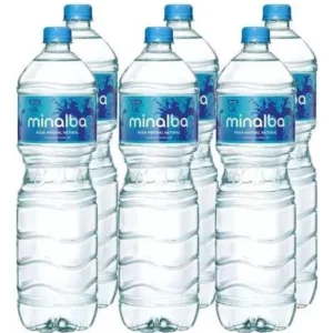 Água Mineral Sem Gás Minalba Garrafa 1,5l Com 6 Unidades